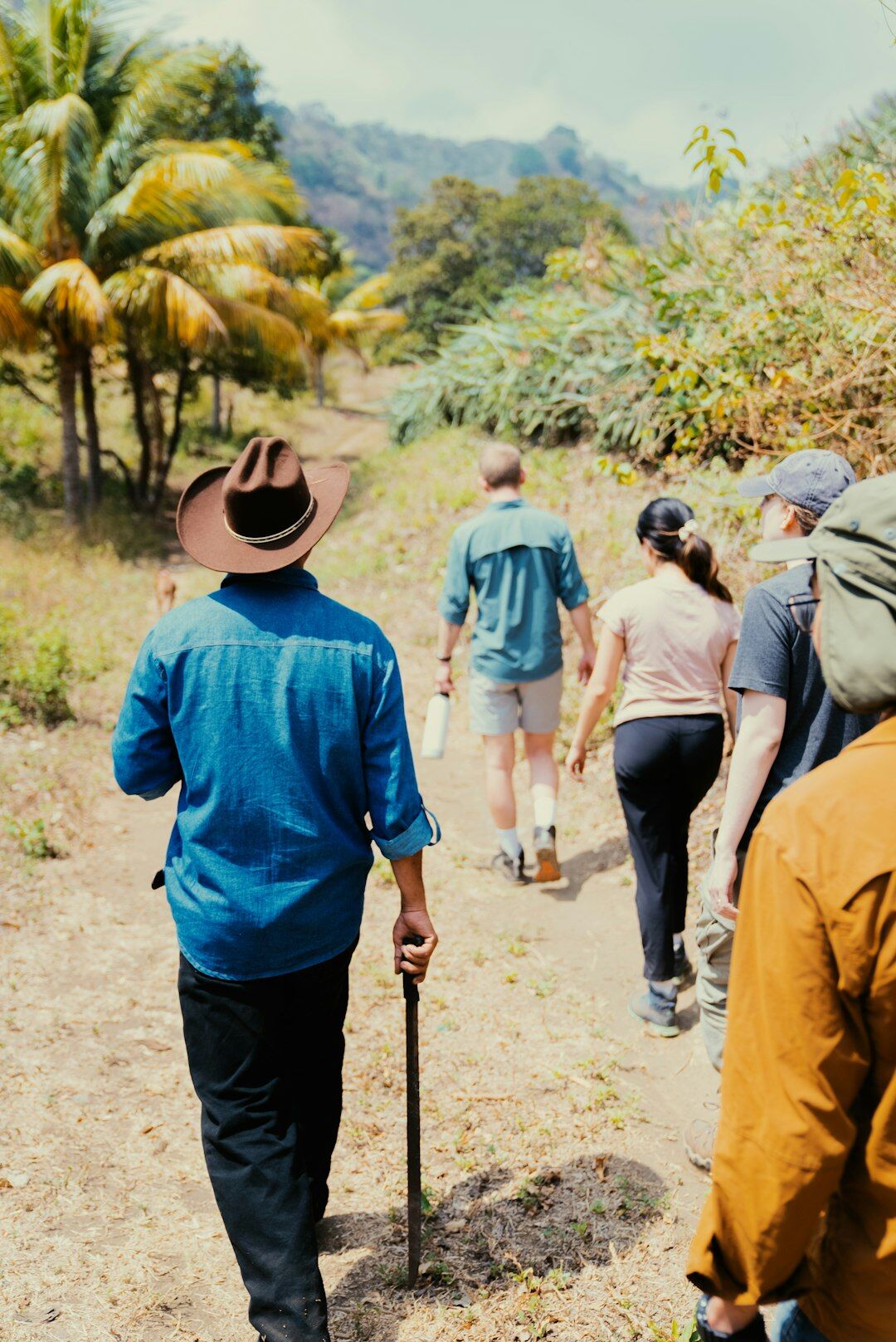 group of seniors on trip